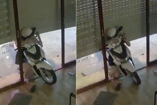 Cô gái ở TPHCM kể lại 40 giây kinh hoàng vì bị cửa cuốn ghì xuống cổ