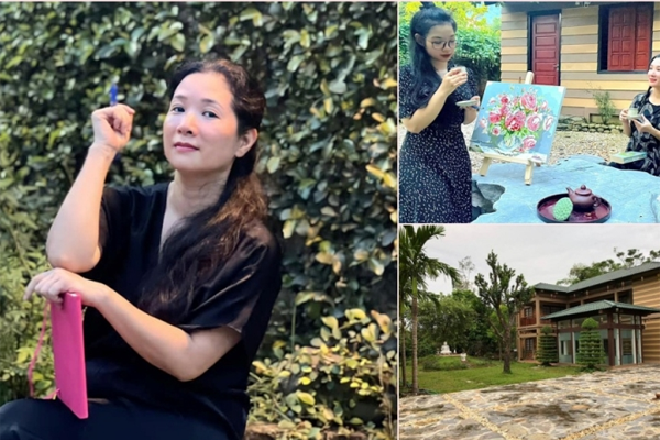 Cơ ngơi triệu đô” của sao Việt: Cận cảnh ngôi nhà ngập tràn hoa của Diệu Hương-15