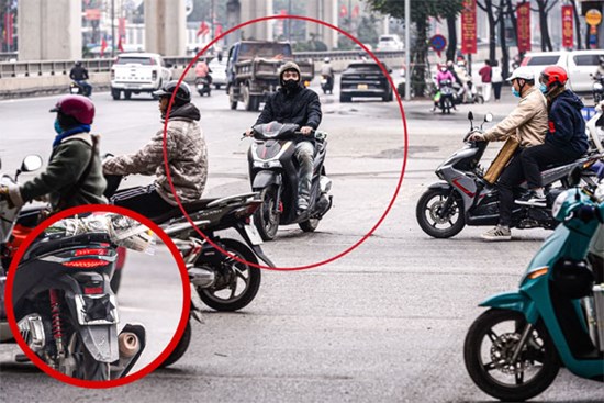 Lắp camera phạt nguội, tài xế che biển số phóng ngược chiều tại nút giao 4 tầng
