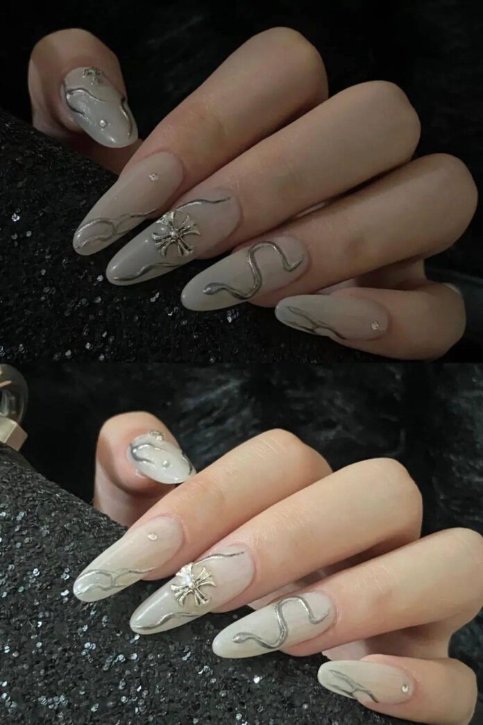 Độc đáo những mẫu nail lấy cảm hứng từ con rắn cực hot dành cho chị em chơi Tết Ất Tỵ-10