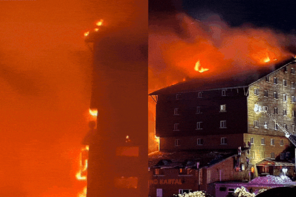 Vụ cháy khách sạn khiến 66 người tử vong ở Thổ Nhĩ Kỳ: Bắt giữ 4 người-2