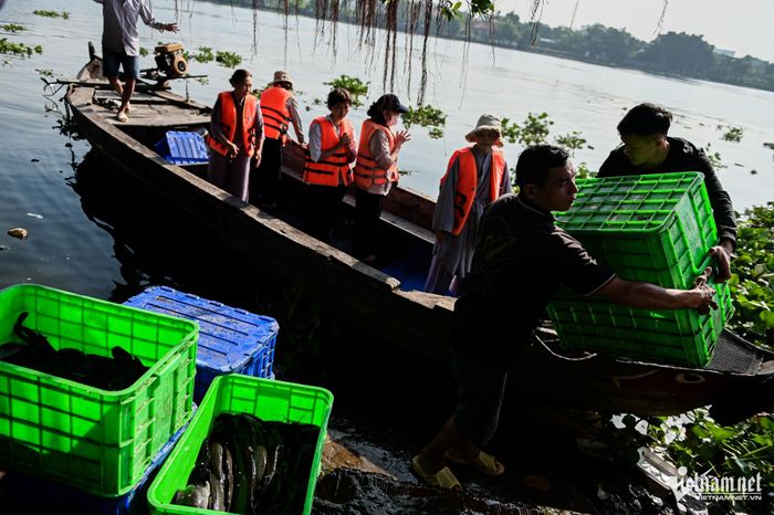 Đi gần 10km để thả cá sớm tiễn Táo quân lên Thiên đình-9