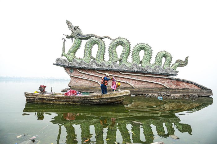 Cá chép đu dây xuống sông Hồng tiễn ông Công ông Táo về trời-19