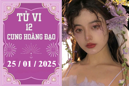 Tử vi 12 cung hoàng đạo ngày 25/01: Bạch Dương chậm trễ, Bảo Bình thuận lợi