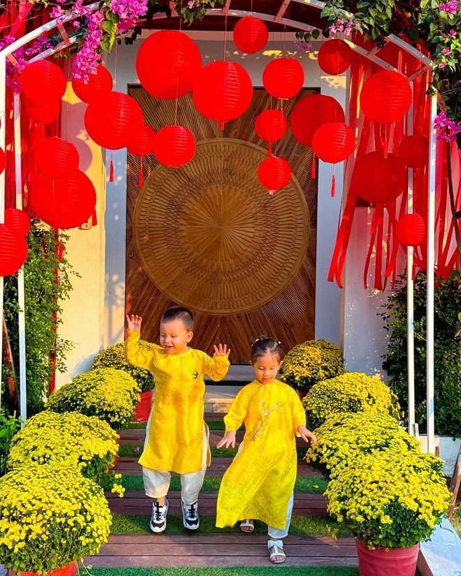 Xuân về lộng lẫy ở biệt thự nhà Hồ Ngọc Hà-8