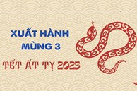 Hướng tốt, giờ đẹp xuất hành mùng 3 Tết Ất Tỵ 2025