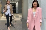 Tham khảo cách lên đồ với blazer đơn giản và đẹp của nàng blogger cá tính-12