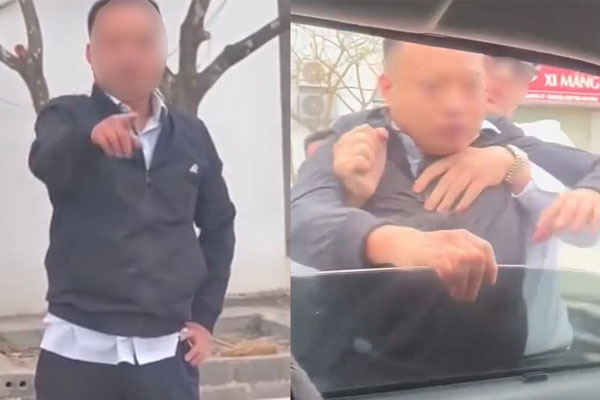 Tạm giữ 2 người hành hung tài xế ở bến phà Nam Định-2