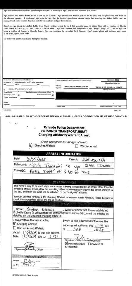 Tình tiết mới vụ ca sĩ Lynda Trang Đài bị bắt vì ăn trộm-3