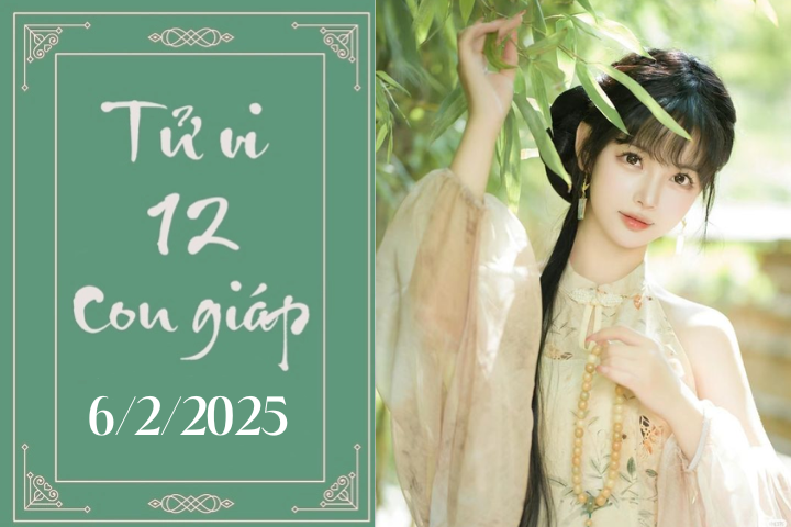 Tử vi 12 con giáp hôm nay ngày 6/2/2025: Tý khó khăn, Dậu chậm trễ-1