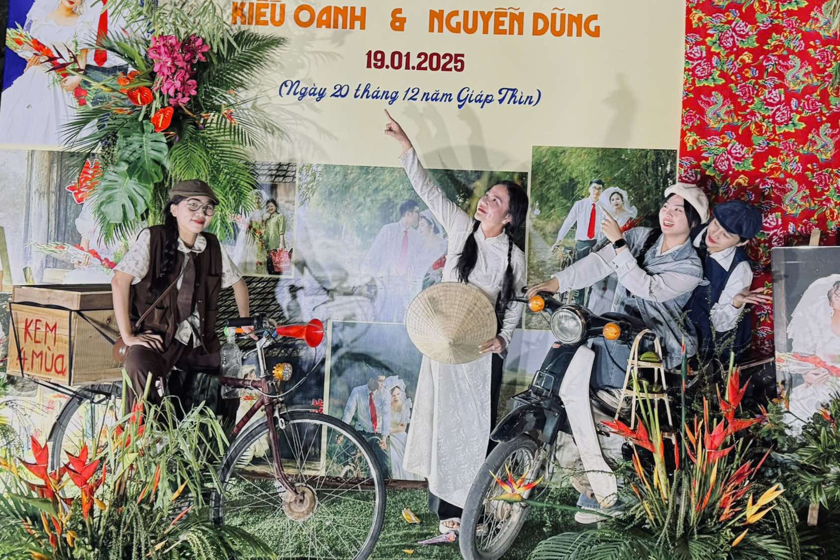 Bộ ảnh cưới thập niên 90 của cô giáo dạy văn được dân mạng khen nức nở-12