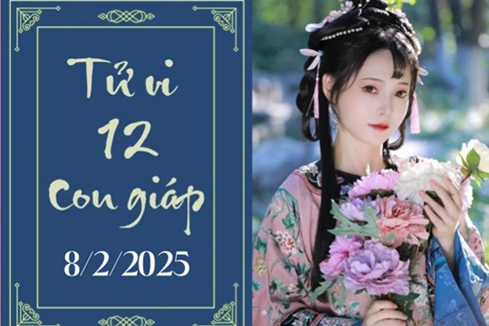 Tử vi 12 con giáp hôm nay ngày 8/2/2025: Mão ổn định, Tuất thuận lợi