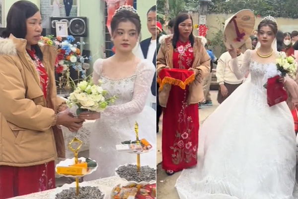 Cô dâu, chú rể thực hiện nghi thức lạ trong phòng tân hôn, nhiều người tò mò-8