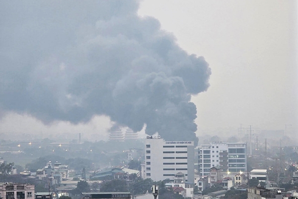 Hà Nội: Gần 30 người thoát nạn trong vụ cháy tòa nhà CTM-2