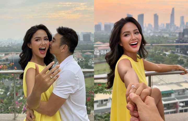 Hoa hậu HHen Niê nhận lời cầu hôn của bạn trai lâu năm-1