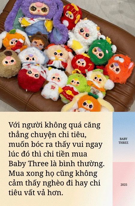 Chi 10 triệu - hơn cả chỉ vàng để mua Baby Three xoá phiền muộn, Gen Z: Chúng tôi FOMO nhưng không thấy phí tiền-3