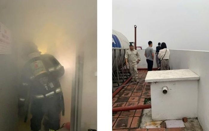 Hà Nội: Gần 30 người thoát nạn trong vụ cháy tòa nhà CTM-1