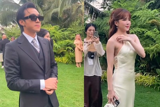Dàn sao Việt đổ bộ lễ thành đôi Vũ Cát Tường: SOOBIN lộ diện cực bảnh, Thiều Bảo Trâm sexy - vợ chồng Đông Nhi chiếm spotlight