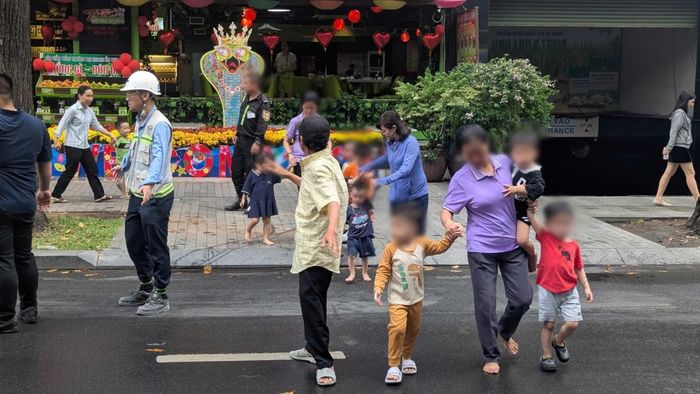 Cháy tại khuôn viên trường mầm non ở trung tâm TP.HCM-1