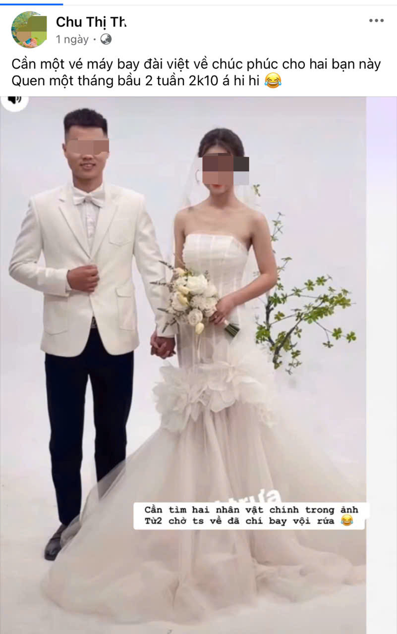 Vợ ở nước ngoài, hoảng hốt thấy ảnh cưới của chồng với cô gái trẻ-1