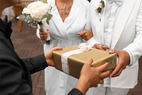 Mừng bạn 1 chỉ vàng, ngày cưới cô gái nhận lại chiếc ga giường