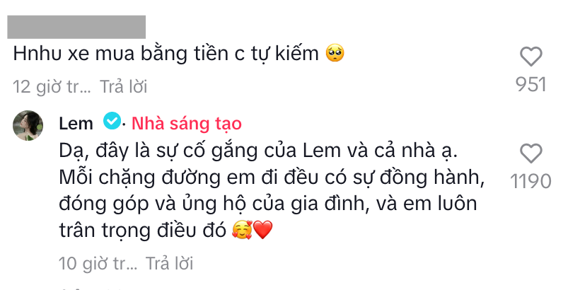 Lọ Lem lên tiếng làm rõ 1 điều giữa ồn ào lấy đâu ra hơn 7 tỷ mà mua Maybach ở tuổi 19-3