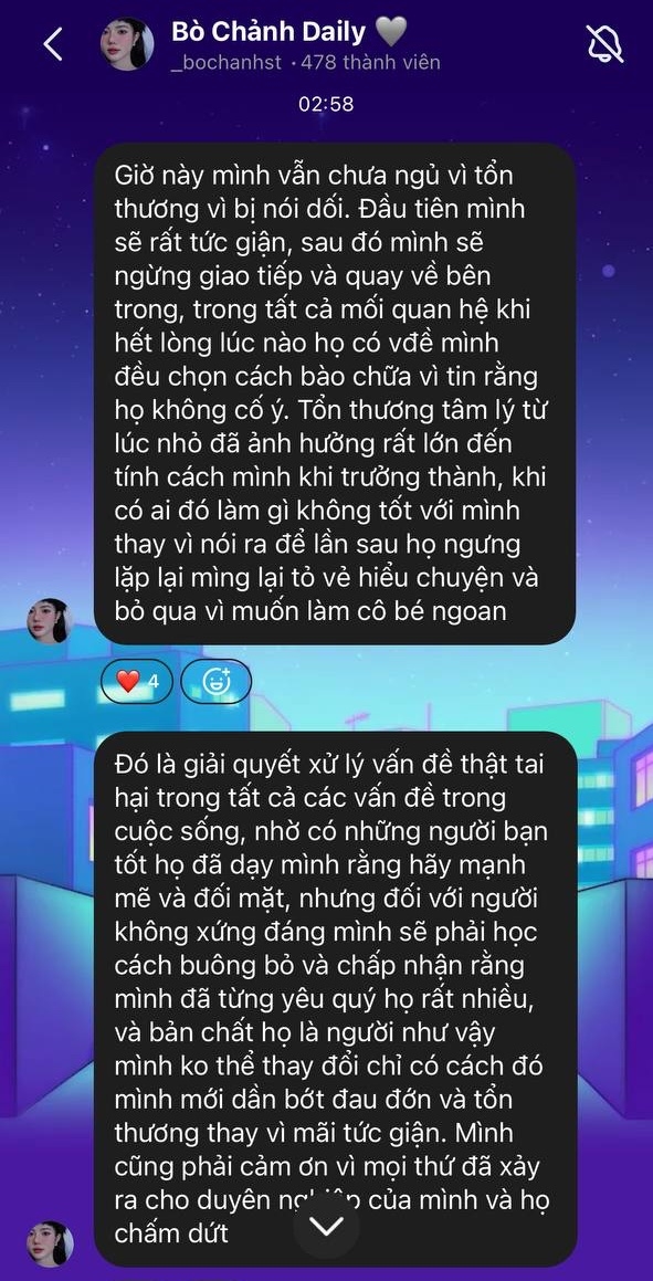 Bò Chảnh thông báo chia tay lúc 3h sáng, ẩn ý bị Xemesis lừa dối?-2