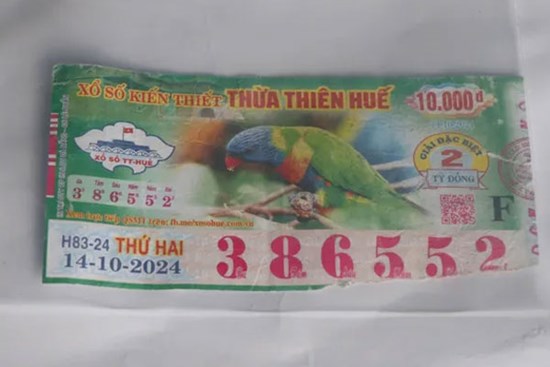 Người trúng số 2 tỉ đồng không được trả thưởng tiếp tục bổ sung bằng chứng