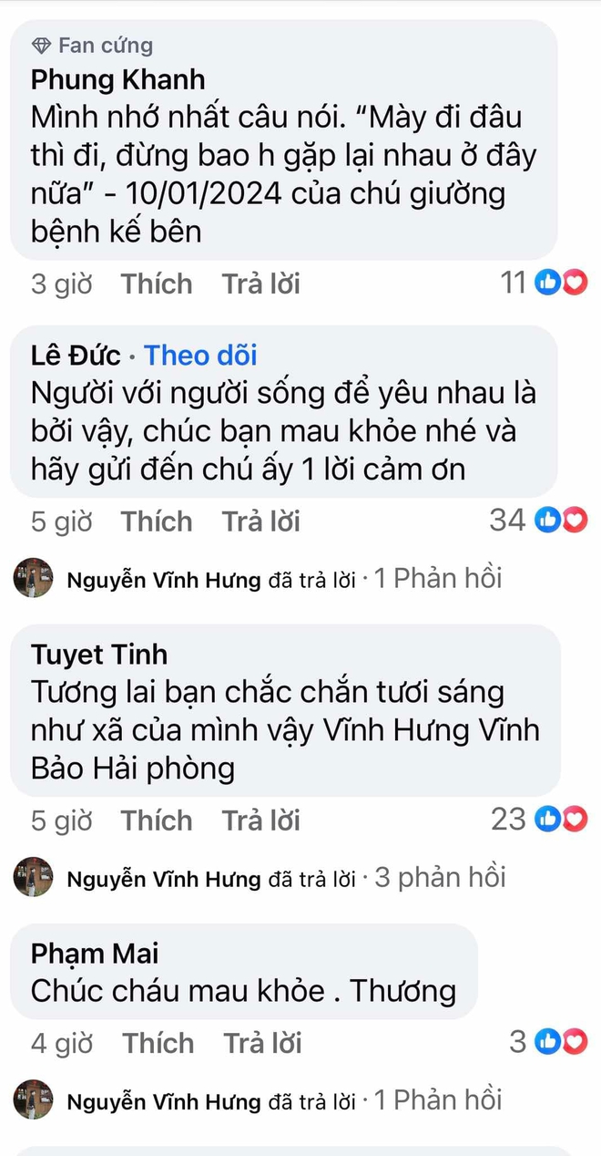 Nằm viện một mình, chàng sinh viên Hà Tĩnh ngỡ ngàng khi nhận mẩu giấy nhắn của cán bộ bệnh viện-3