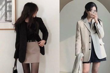 Tham khảo cách lên đồ với blazer đơn giản và đẹp của nàng blogger cá tính