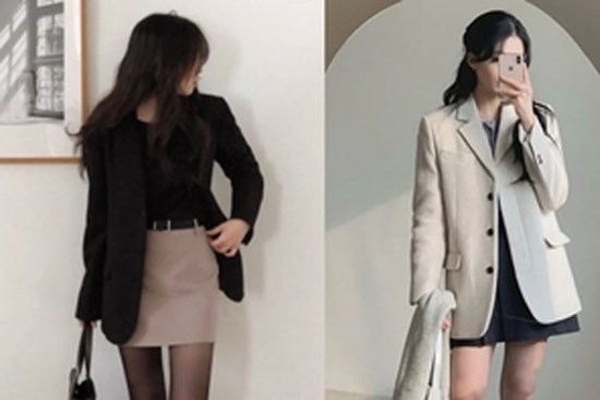 Tham khảo cách lên đồ với blazer đơn giản và đẹp của nàng blogger cá tính