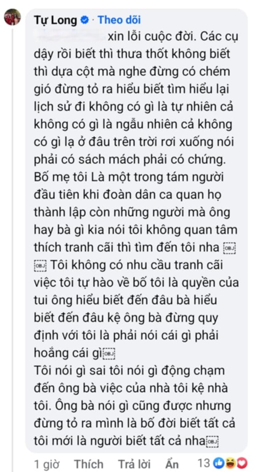 NSND Tự Long bức xúc: Ông bà nói gì cũng được nhưng đừng tỏ ra là bố đời-2
