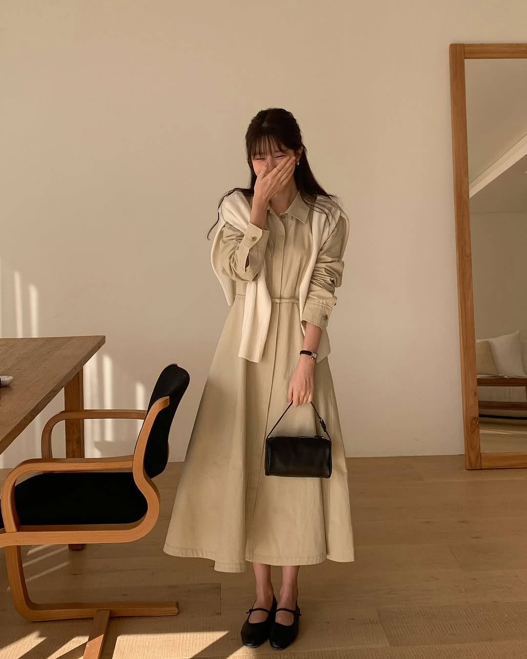 6 chiêu diện đồ công sở xinh tươi của phụ nữ Hàn-10