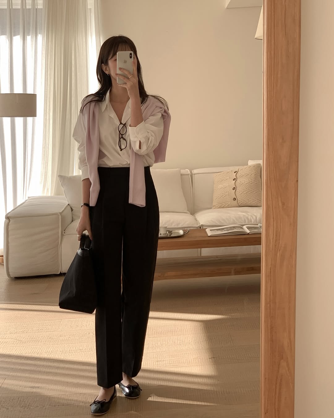 6 chiêu diện đồ công sở xinh tươi của phụ nữ Hàn-7